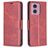 Mobigear Excellent Housse Motorola Moto E14 Etui Porte-Monnaie - Rouge