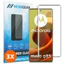 Mobigear Premium Motorola Moto G85 Verre trempé Protection d'écran - Compatible Coque (Lot de 3)