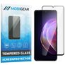 Mobigear Premium Vivo V21 Verre trempé Protection d'écran - Compatible Coque - Noir