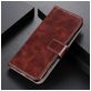 Mobigear Basic Housse iPhone 14 Etui Porte-Monnaie - Marron