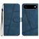 Mobigear Stitch iPhone Air Étui Portefeuille - Bleu
