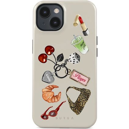 Burga Tough Coque iPhone 15 MagSafe Coque arrière Rigide Anti-Chocs - It Girl