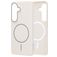 Mobiparts Slim Line Coque Samsung Galaxy S26 MagSafe Coque arrière Rigide - Off White