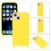 Mobigear Lanyard iPhone 14 Plus Coque avec cordon en Silicone - Jaune