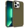 Mobigear Bio Coque iPhone 15 Pro Coque arrière en Eco-Friendly - Vert armée