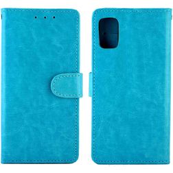 Mobigear Wallet Housse Samsung Galaxy M51 Etui Porte-Monnaie - Bleu