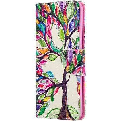 Mobigear Design Housse Huawei P40 Pro Etui Porte-Monnaie - Arbre