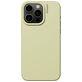 Nudient Base Coque iPhone 15 Pro Max Coque arrière en Silicone - Pale Yellow