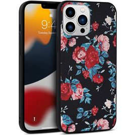 Mobigear Flowers Coque iPhone 14 Plus Coque arrière Rigide - Model 2