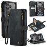 CaseMe C30 Housse iPhone 17 Pro Etui Porte-Monnaie - Noir