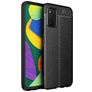 Mobigear Luxury Coque Samsung Galaxy A03s Coque arrière en TPU Souple - Noir