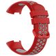 Mobigear Sport Plus Buckle Bracelet Silicone Fitbit Charge 4 Fermeture boucle ardillon - Rouge / Gris