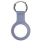 Xccess Keychain Coque Apple AirTag Porte-clés en Silicone Souple - Lavender