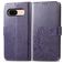 Mobigear Clover Housse Google Pixel 8a Etui Porte-Monnaie - Violet
