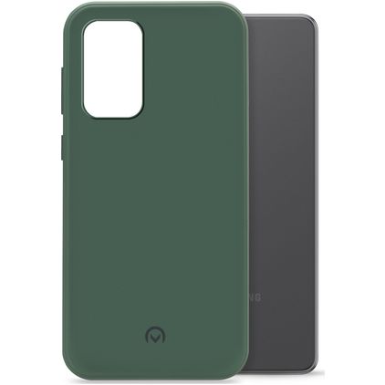 Mobilize Rubber Gelly Samsung Galaxy A73 TPU souple Coque arrière - Matt Green