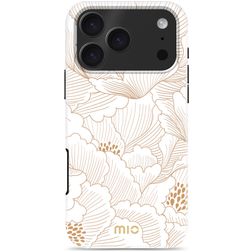 MIO Coque iPhone 17 Pro MagSafe Coque arrière Rigide - White Roses