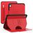 Mobigear Magnetic Folio Coque iPad 10 (2022) Etui + Porte-crayon - Rouge