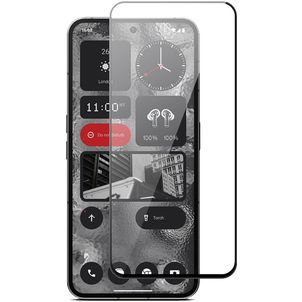 Mobigear Premium Nothing Phone (2) Verre trempé Protection d'écran - Compatible Coque - Noir