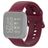 Mobigear Sport Buckle Bracelet Silicone Fitbit Versa Lite Fermeture boucle ardillon - Rouge