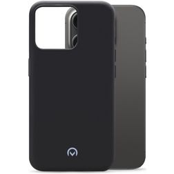 Mobilize Rubber Gelly Coque iPhone 15 Pro Coque arrière en TPU Souple - Matt Black