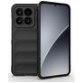 Mobigear Bumpy Coque Xiaomi 15 Coque arrière en TPU Souple - Noir