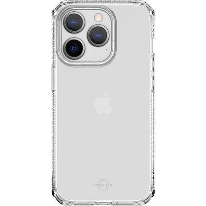 ITSkins SpectrumClear-R Coque Transparente iPhone 14 Pro Coque arrière en TPU Souple Anti-Chocs - Transparent