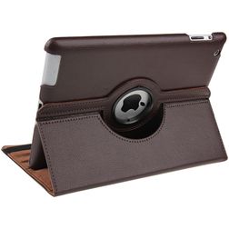 Mobigear DuoStand Coque iPad 2 (2011) Etui Rotatif - Marron