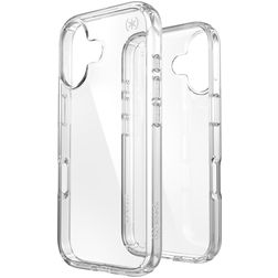 Speck Presidio Perfect Clear Coque Transparente iPhone 17 Coque arrière Rigide Anti-Chocs - Transparent