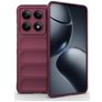 Mobigear Bumpy Coque Xiaomi 14T Pro Coque arrière en TPU Souple - Rouge