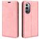 Mobigear Retro Slim Housse Motorola Edge X30 Etui Porte-Monnaie - Rose