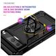 Mobigear Armor Ring Coque Google Pixel 7 Coque arrière Rigide Anti-Chocs avec Anneau-Support - Noir
