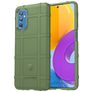 Mobigear Rugged Shield Coque Samsung Galaxy M52 Coque arrière en TPU Souple Anti-Chocs - Vert