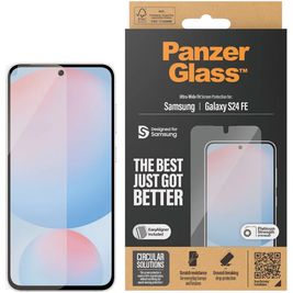 PanzerGlass Ultra-Wide Fit Samsung Galaxy S24 FE Verre trempé Protection d'écran - Compatible Coque