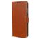 Valenta Classic Housse Samsung Galaxy S20 Plus Etui en Cuir Véritable Porte-Monnaie - Cognac