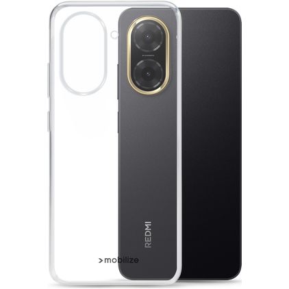 Mobilize Gelly Case Coque Transparente Xiaomi Redmi A7 Pro Coque arrière en TPU Souple - Transparent