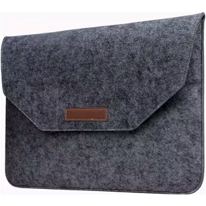 Mobigear Envelope Pochette Ordinateur portable en Feutre 13 Pouces Housse ordinateur - Noir