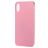 Mobigear Colors Coque iPhone XS Max Coque arrière en TPU Souple - Rose