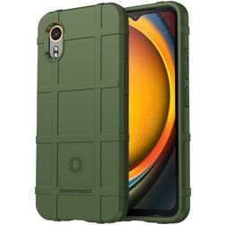 Mobigear Rugged Shield Coque Samsung Galaxy Xcover 7 Coque arrière en TPU Souple Anti-Chocs - Vert