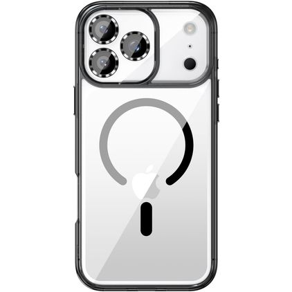 Valenta Trend Coque iPhone 17 Pro MagSafe Coque arrière Rigide - Noir