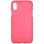 Mobigear Colors Coque iPhone XS Max Coque arrière en TPU Souple - Rouge