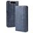 Mobigear Sensation Housse Samsung Galaxy A80 Etui Porte-Monnaie - Bleu