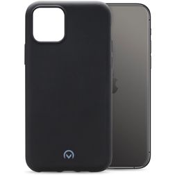 Mobilize Rubber Gelly Coque iPhone 11 Pro Max Coque arrière en TPU Souple - Matt Black