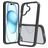Mobigear Crystal Coque iPhone 16 Coque arrière Rigide - Noir
