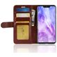 Mobigear Wallet Housse Huawei Nova 3 Etui Porte-Monnaie - Cognac
