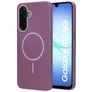 Mobiparts Slim Line Coque Samsung Galaxy A17 MagSafe Coque arrière Rigide - Imperial Purple