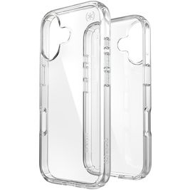 Speck Presidio Perfect Clear Coque Transparente iPhone 17 Coque arrière Rigide Anti-Chocs - Transparent