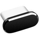 Mobigear Essentials Bouchon Anti-poussière en Aluminium - USB-C - Noir (Lot de 2)