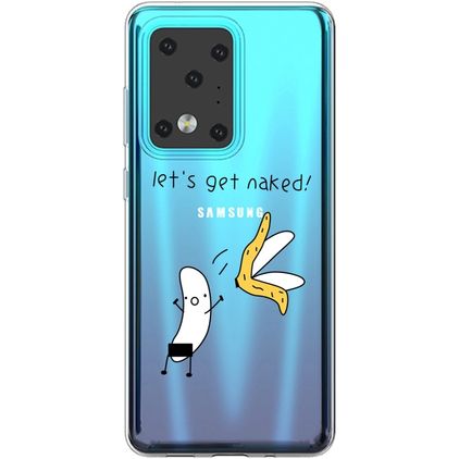 Mobigear Design Coque Samsung Galaxy S20 Ultra Coque arrière en TPU Souple - Banane