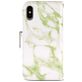 Mobigear Marble Housse iPhone XS Max Etui Porte-Monnaie - Vert