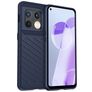 Mobigear Groove Coque OnePlus 10 Pro Coque arrière en TPU Souple - Bleu